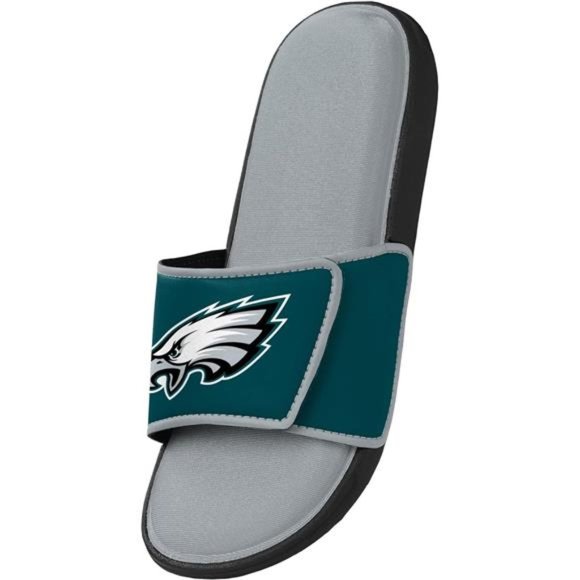 FOCO Men\'s NFL Team Logo Sport Shower Foam Slide Flip Flop Sandals main image 5